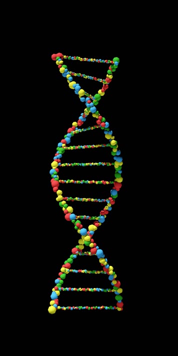 DNA螺旋合成素材