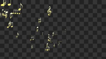 金色音符-alpha通道