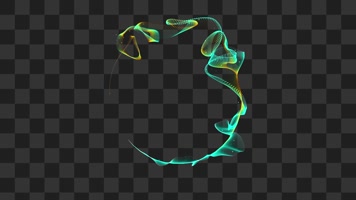 彩色缠绕粒子-alpha通道