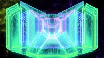 炫酷舞台酒吧夜店背景 