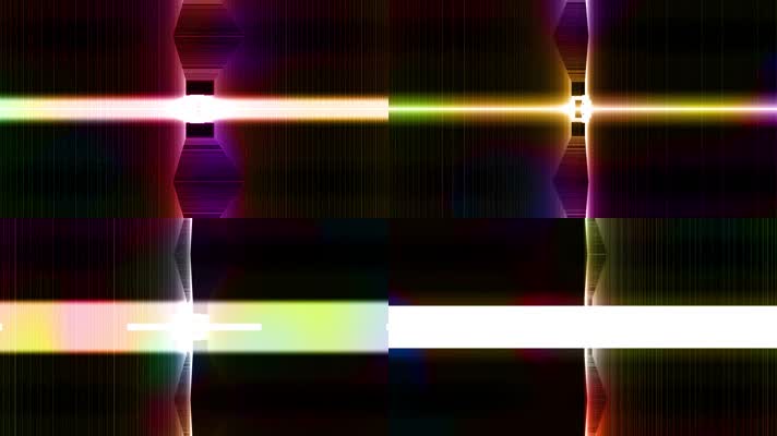 炫酷线条穿梭舞台背景