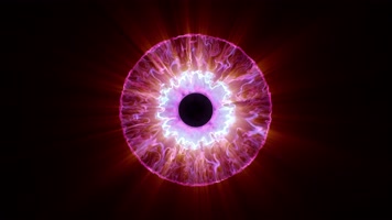 能量球眼球波动