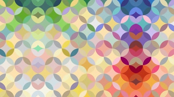 卡通图形图案变幻背景素材