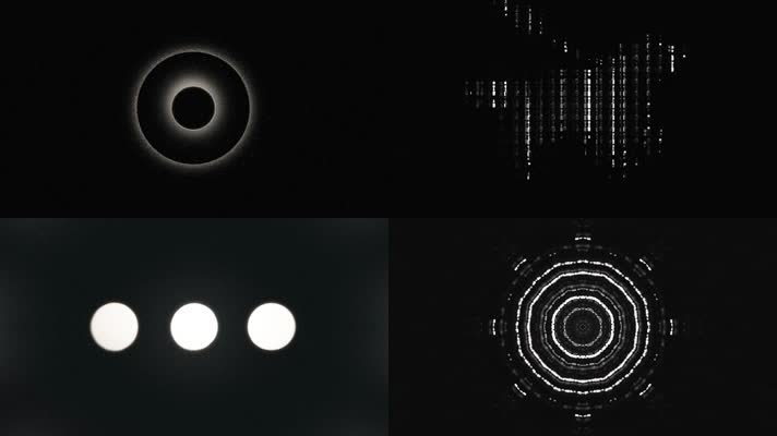 时尚黑白线条欧美说唱舞台舞台背景