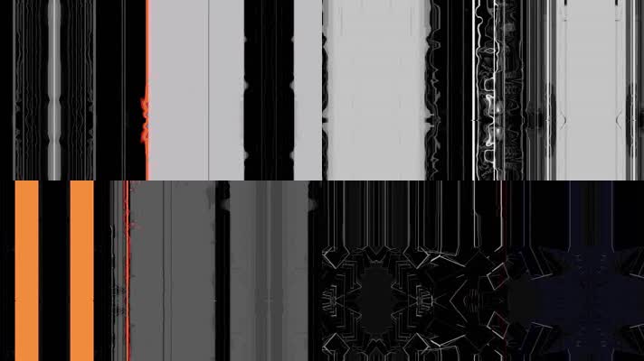 时尚黑白线条欧美说唱舞台舞台背景