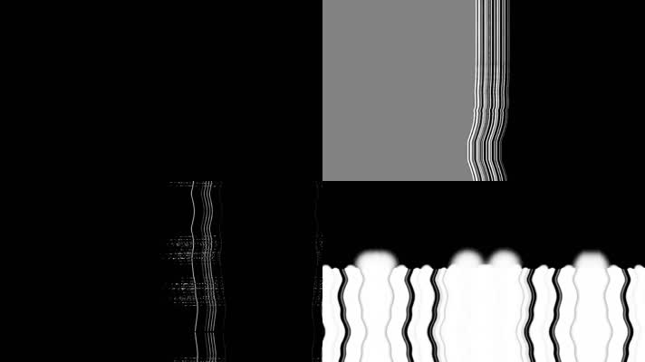 时尚黑白线条欧美说唱舞台舞台背景