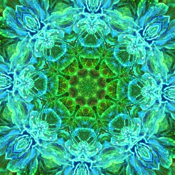 中国风舞台花纹万花筒