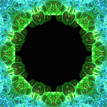 中国风舞台花纹万花筒