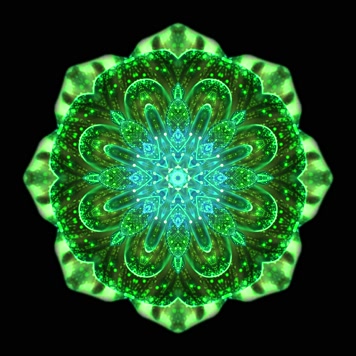 中国风舞台花纹万花筒