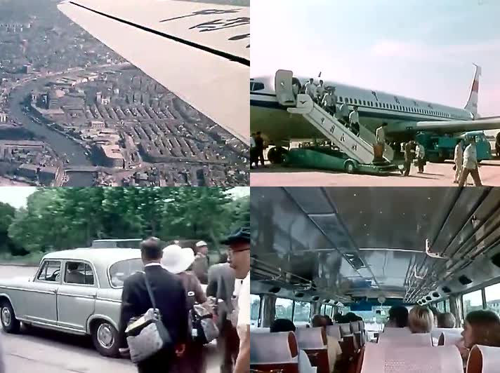 70年代的上海机场接待外宾