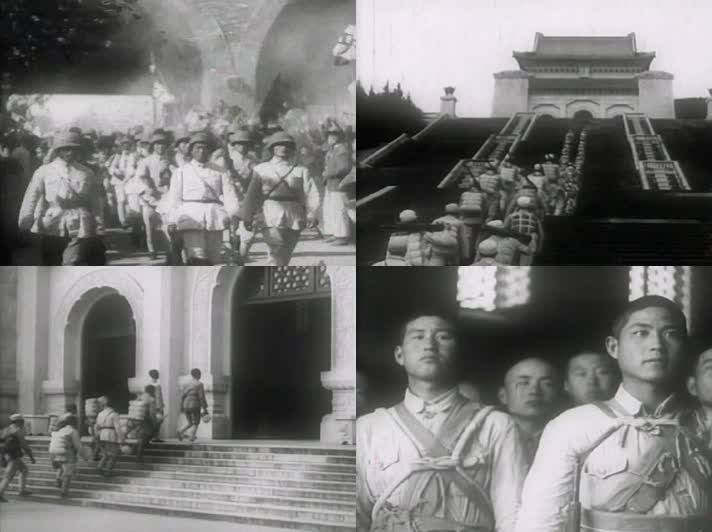 40年代解放南京影像