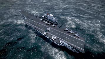 辽宁舰国产航母舰队中国海军4k军事片头