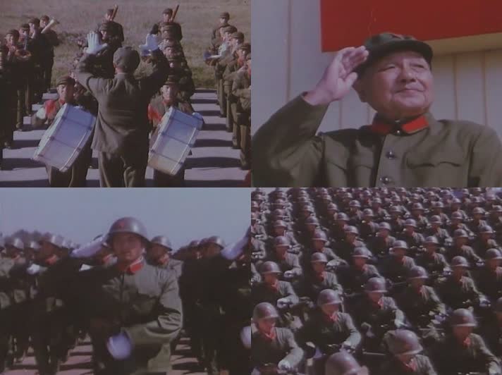 80年代阅兵仪式影像视频11