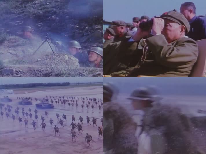 80年代阅兵仪式影像视频32