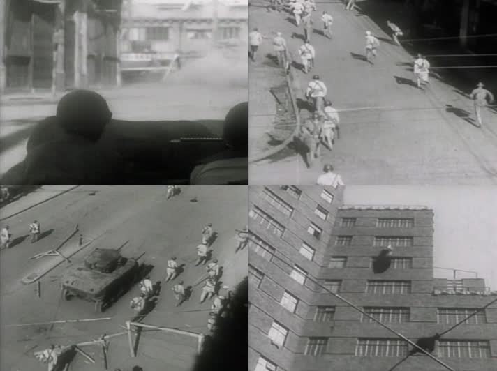 40年代解放上海影像