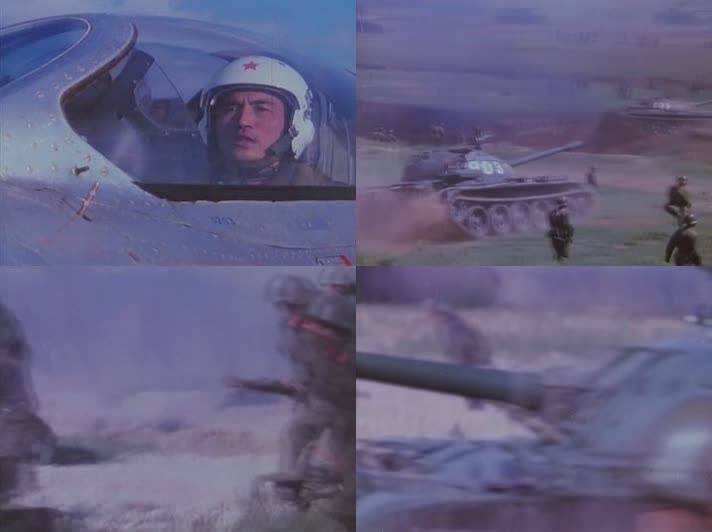 80年代阅兵仪式影像视频3