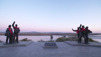 志愿军过江浮桥 志愿军过江浮桥