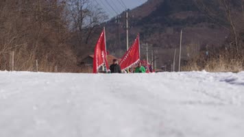 正月十五社火拜庙