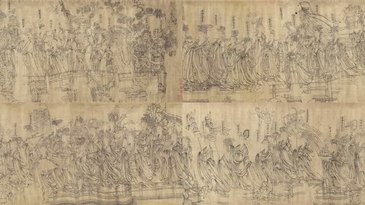 武宗元《朝元仙仗图》