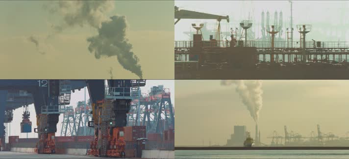 污染  大气   工业  码头  港口 