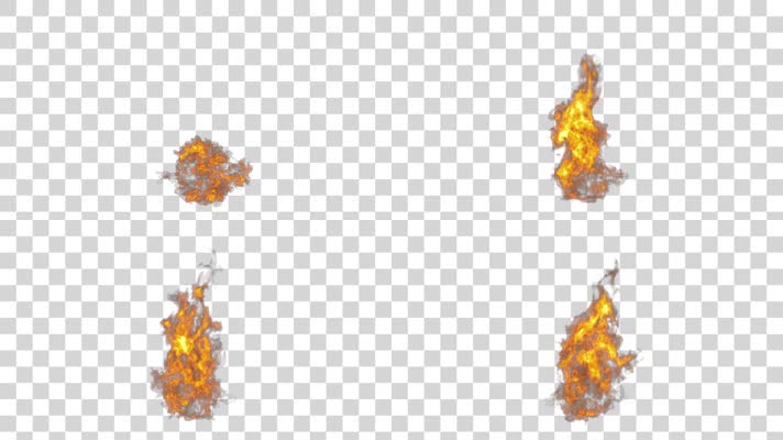 燃烧的火焰-alpha通道