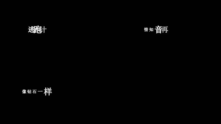 逃跑计划-闪光的回忆歌词dxv编码字幕