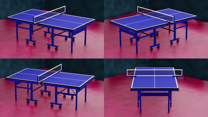 【4K】乒乓球桌