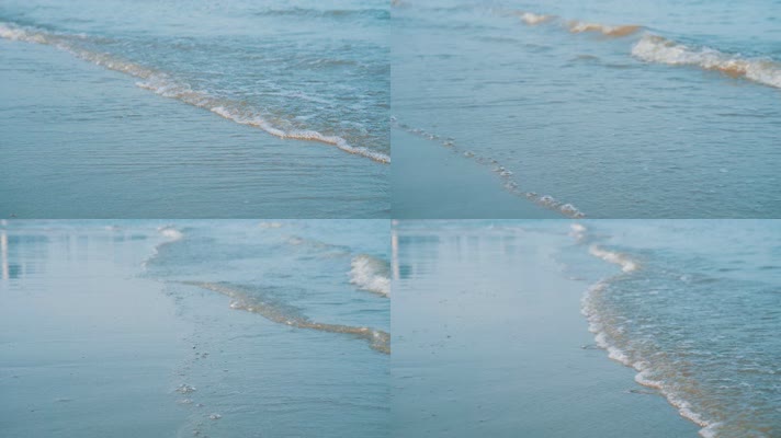 海浪海水海平面空镜头