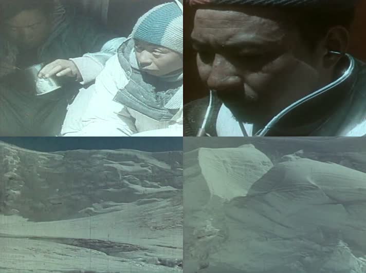 60年代中国攀登珠峰影像11
