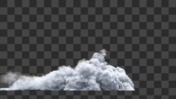 4K浓烟滚滚-alpha通道