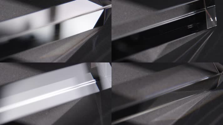 棱镜反射玻璃光线变化