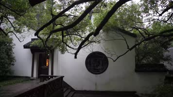 虎跑公园济公院-弘一法师塔-观音殿4K 虎跑公园济公院-弘一法师塔-观音殿4K