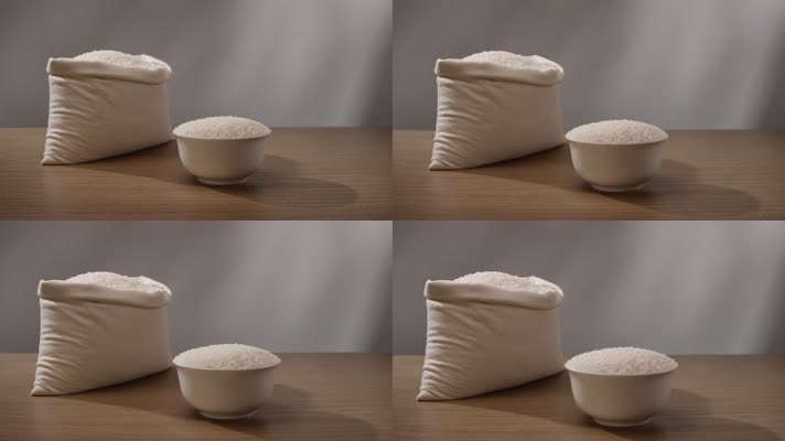 东北大米粮食米粒珍珠米