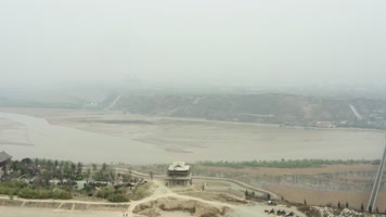  现代风格古建筑风光