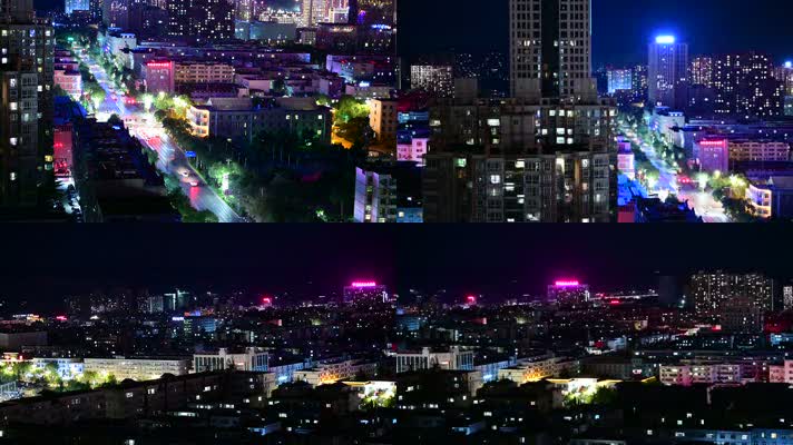 韩城市夜景实拍2