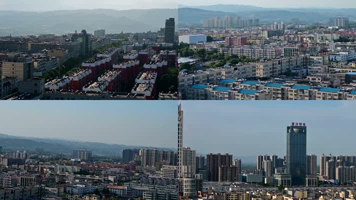 韩城市城市风景实拍