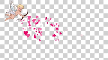 4K丘比特射箭-alpha通道