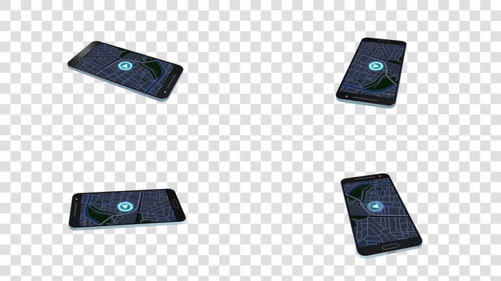 手机导航-alpha通道