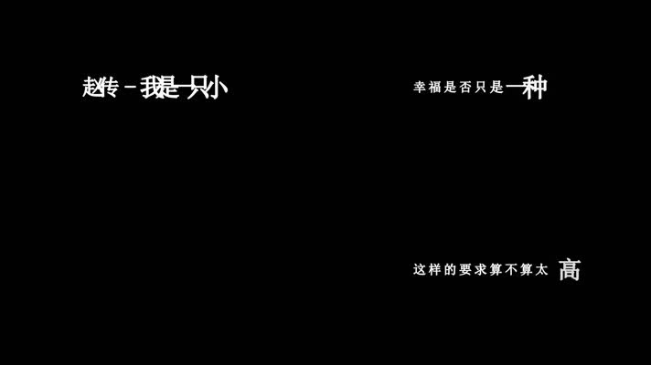 赵传-我是一只小小鸟歌词