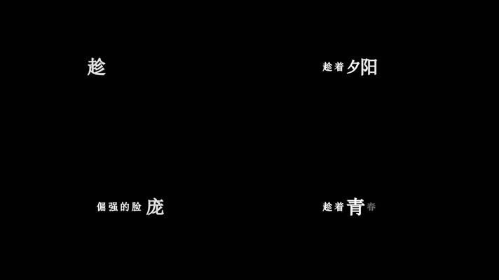 张云雷-趁着歌词