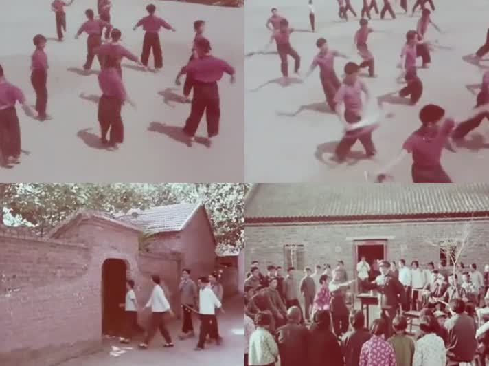 70年代中国戏曲团送戏下乡影像7