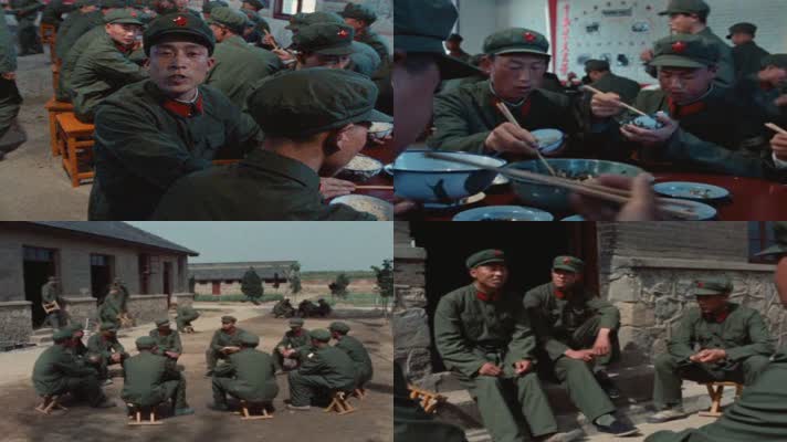 70年代南京军区兵营士兵生活场景11