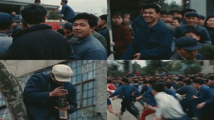 70年代上海电机厂工人劳动生产生活影像2