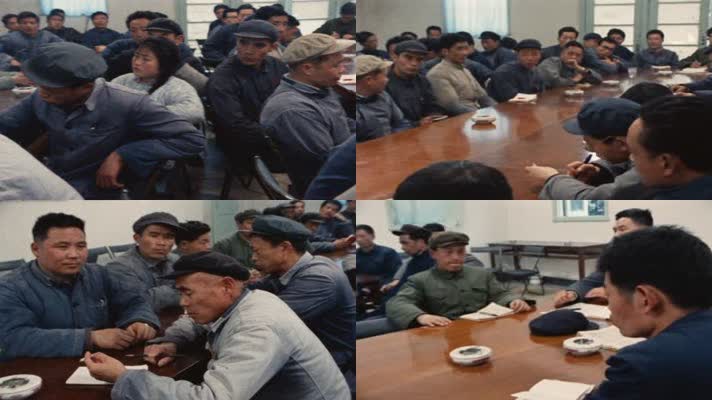 70年代上海电机厂工人劳动生产生活影像42