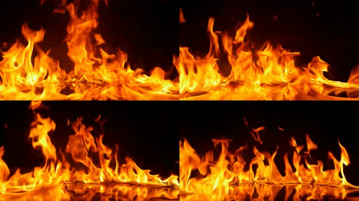 火苗火焰舞台背景