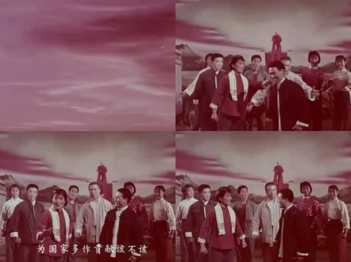 70年代中国戏曲团送戏下乡影像15