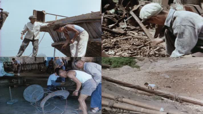 70年代大鱼岛渔民生活影像25