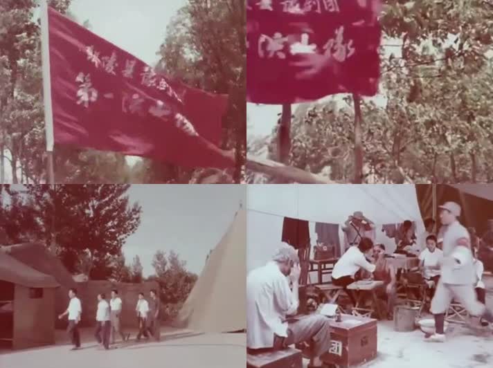 70年代中国戏曲团送戏下乡影像13