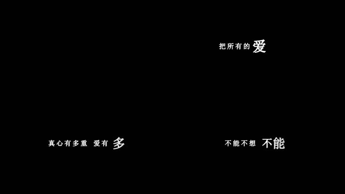 刘欢-你是这样的人歌词视频