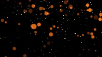 一闪一闪下落发光粒子(带透明通道)